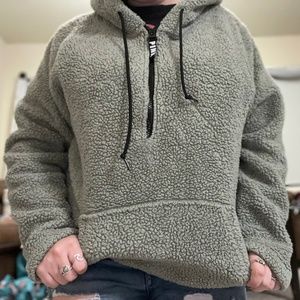 Sherpa/Teddy Hoodie